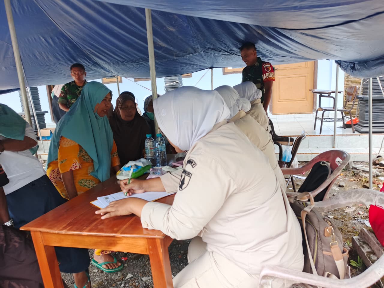 Ringsatu.net, Breaking News, TNI, Babinsa Peduli Kesehatan, Yankes Polkes