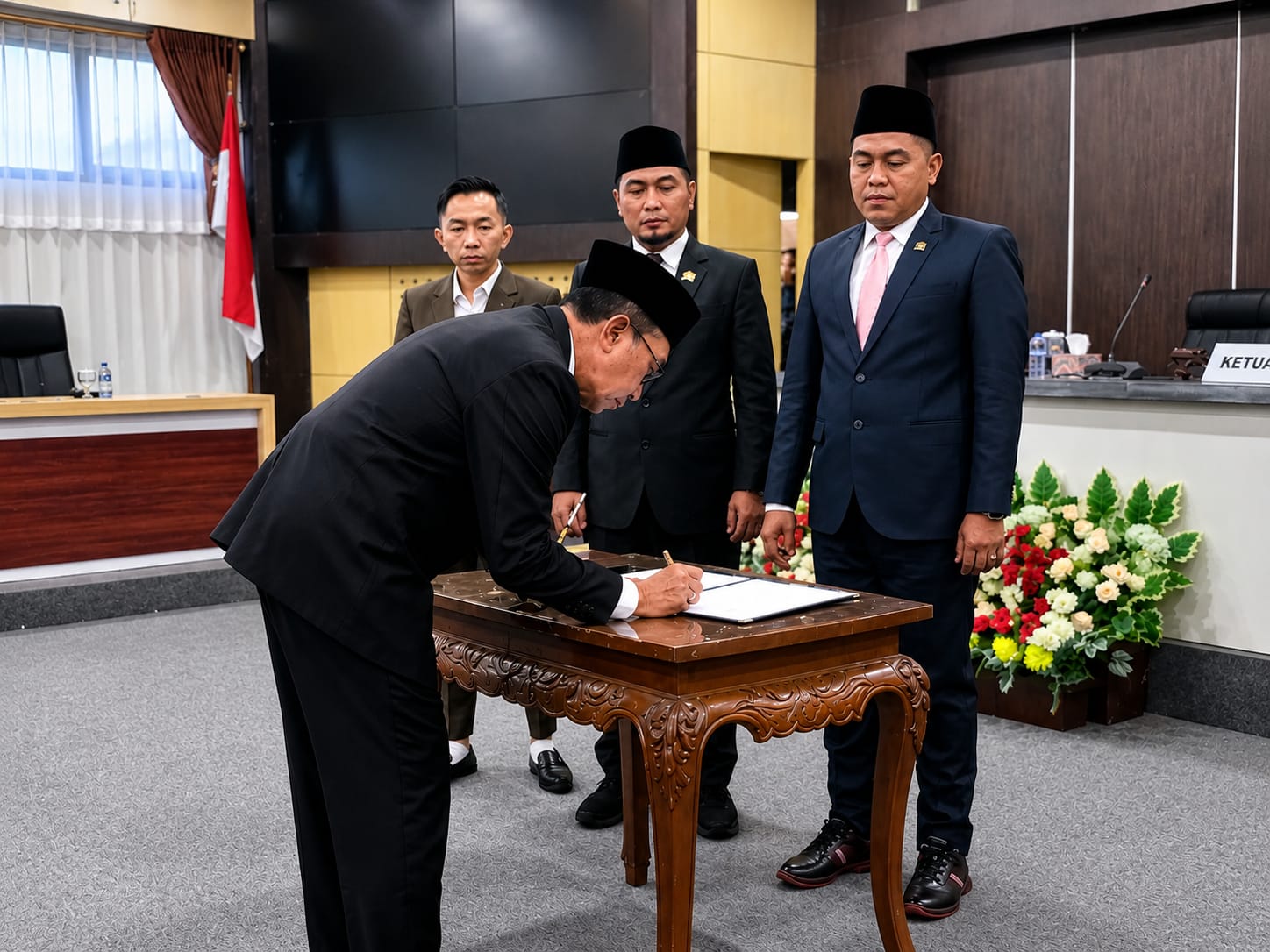 DPRD Pamekasan Serahkan Rekomendasi LKPJ 2025