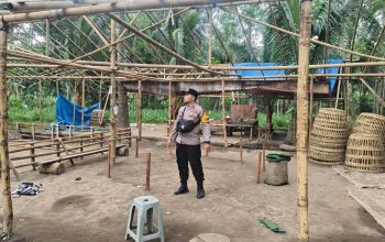 Polsek Ranuyoso Bongkar Arena Diduga Sabung Ayam di Wates Wetan
