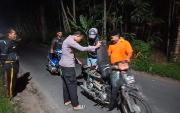 Polsek Kunir Intensifkan Patroli KRYD Dini Hari, Antisipasi Kejahatan Jalanan dan 3C