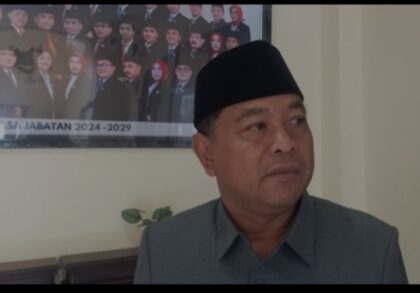 FOTO : Wakil Ketua DPRD Kabupaten Lumajang, Kak Tua Sudi.