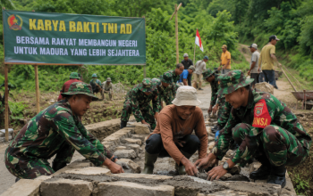 Karya Bakti TNI AD Skala Besar 2026 Hadir untuk Madura