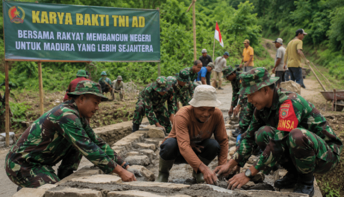 Karya Bakti TNI AD Skala Besar 2026 Hadir untuk Madura