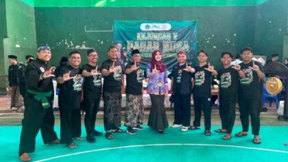 FOTO : anggota DPD RI asal Jawa Timur, Neng Lia Istifhama saat menghadiri Kejuaraan Cabang (Kejurcab) V Pagar Nusa Kabupaten Sumenep