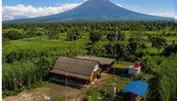 FOTO : Pos Aju sebagai garda terdepan dalam mempercepat penyampaian informasi peringatan dini kepada masyarakat