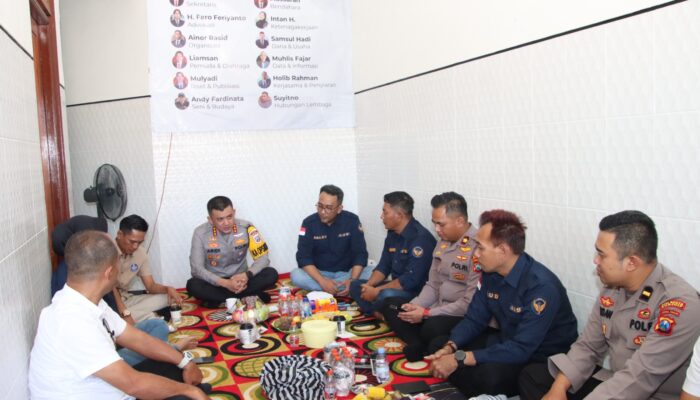 FOTO: Kapolresta Sumenep, Kombes Pol. Ariek Indra Sentanu, SH., S.I.K., MH., Bersama Aliansi Jurnalis Sumekar