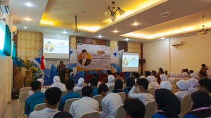 FOTO: Eric Hermawan DPR RI saat ikuti sosialisasi PKN STAN di Sampang