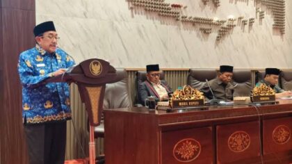 FOTO: Rapat paripurna DPRD Sumenep Penyampaian Nota Keuangan Rancangan Perubahan APBD (P-APBD) Tahun Anggaran 2026 