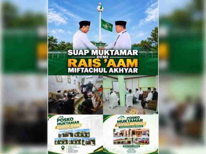 FOTO: Kolase ilustrasi terkait polemik dugaan suap dan jual beli suara dalam Muktamar ke-35 Nahdlatul Ulama (NU).